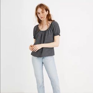 Madewell Texture & Thread Peasant Top
